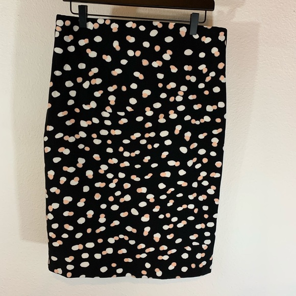 Philosophy Random Dot Print Pencil Skirt - Picture 2 of 8